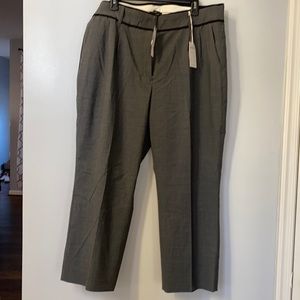 NWT J Crew Straight Ankle Pant
